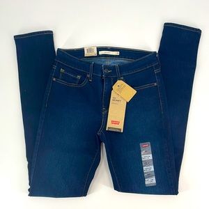 Levi's 711 Sustainable Skinny Jeans Denim Blue Indigo Ridge Women's 25